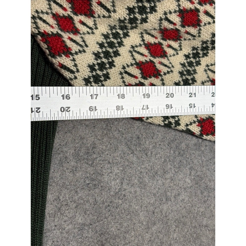 Vintage Geiger Wool Nordic Cardigan Sweater Fair Isle - Picture 9 of 13